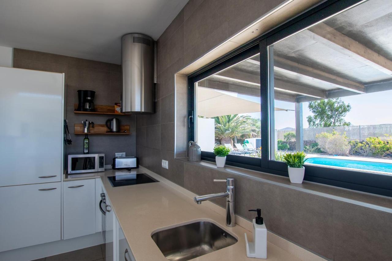 Heated & Shared Pool Villa Matriana 36A, North Shore Villas Lajares Exterior foto